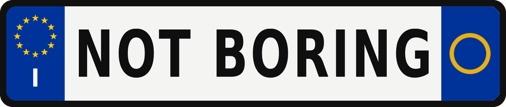 Italy: not boring